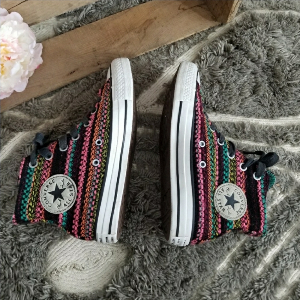 🍭CONVERSE crafted textile hi-tops